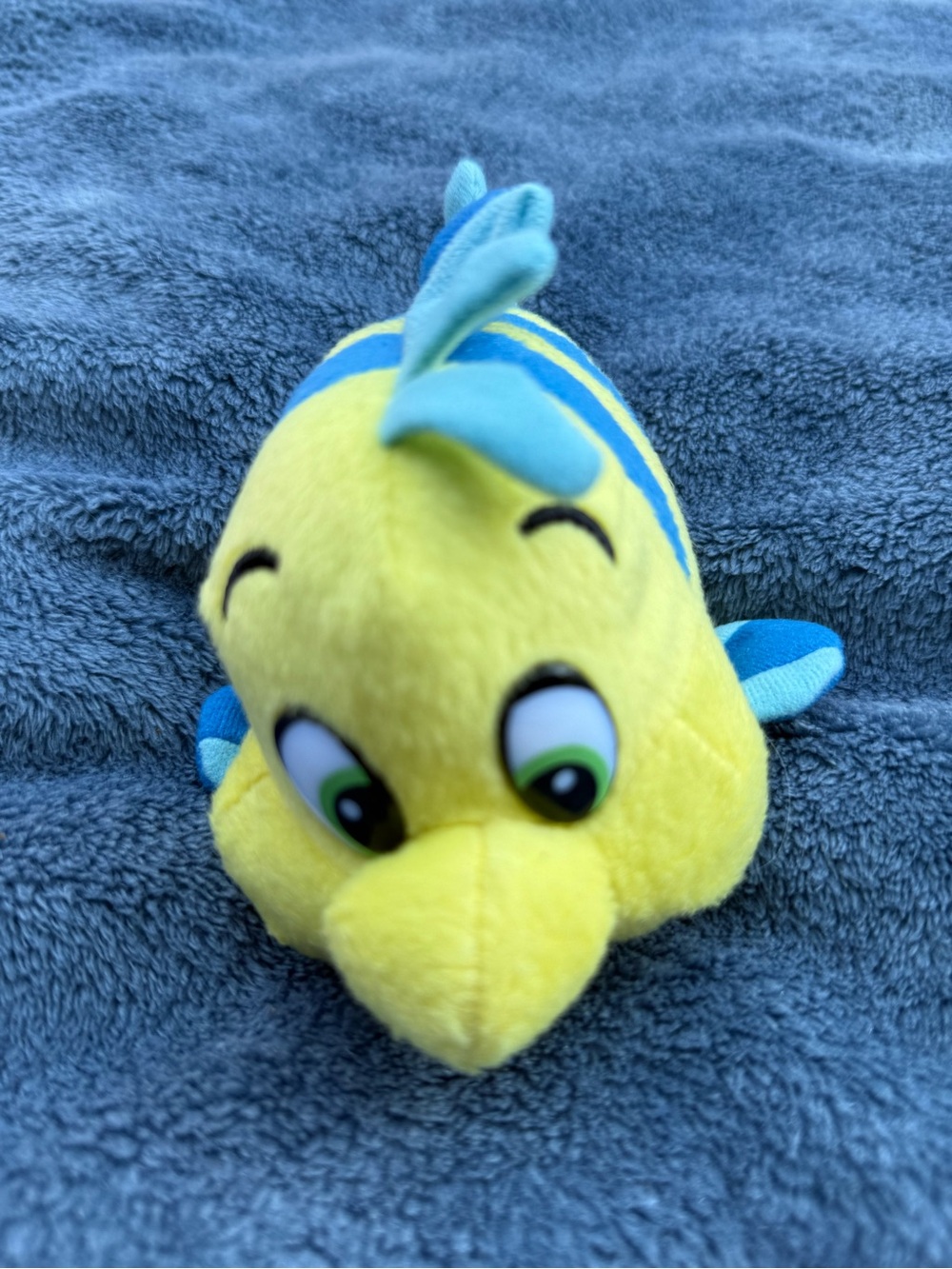 Disney The Little Mermaid Flounder Plush Stuffed
